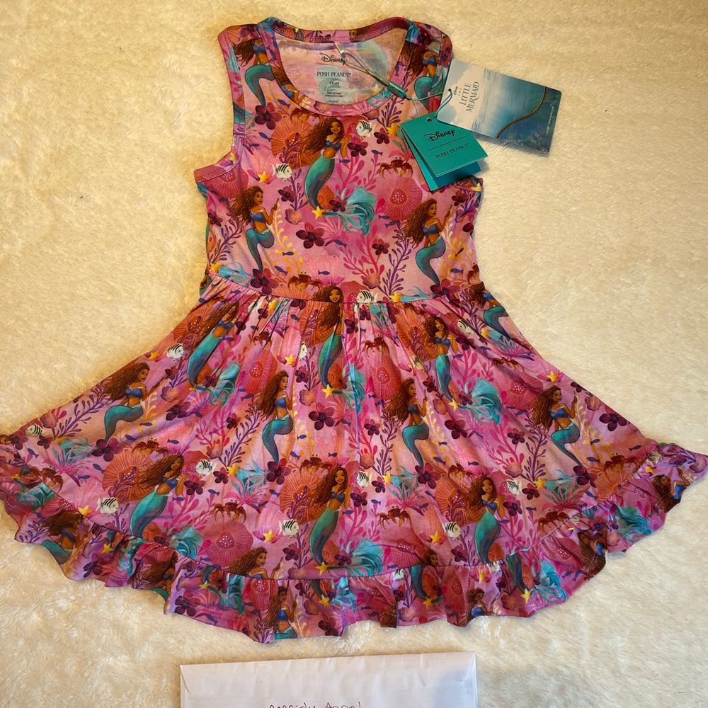 Disney The Little Mermaid Razorback Ruffled Twirl